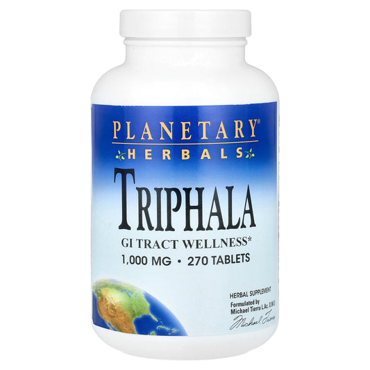 Planetary Herbals, Triphala, 270 Tablets