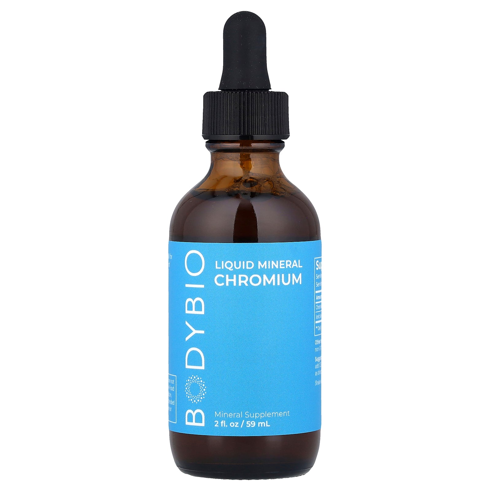 BodyBio, Liquid Mineral Chromium , 2 fl oz (59 ml)