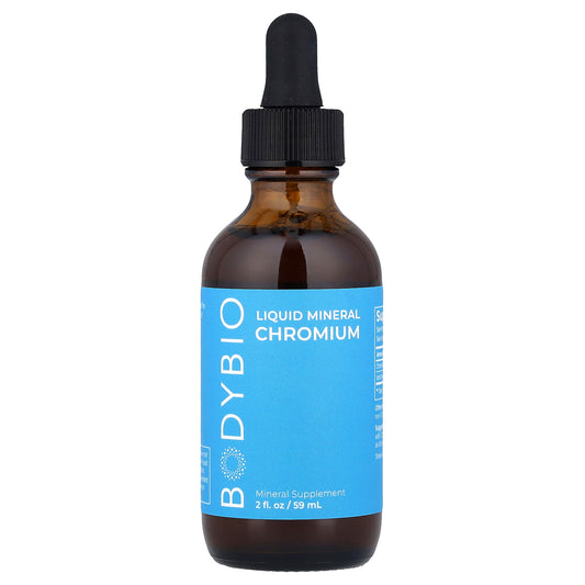 BodyBio, Liquid Mineral Chromium , 2 fl oz (59 ml)