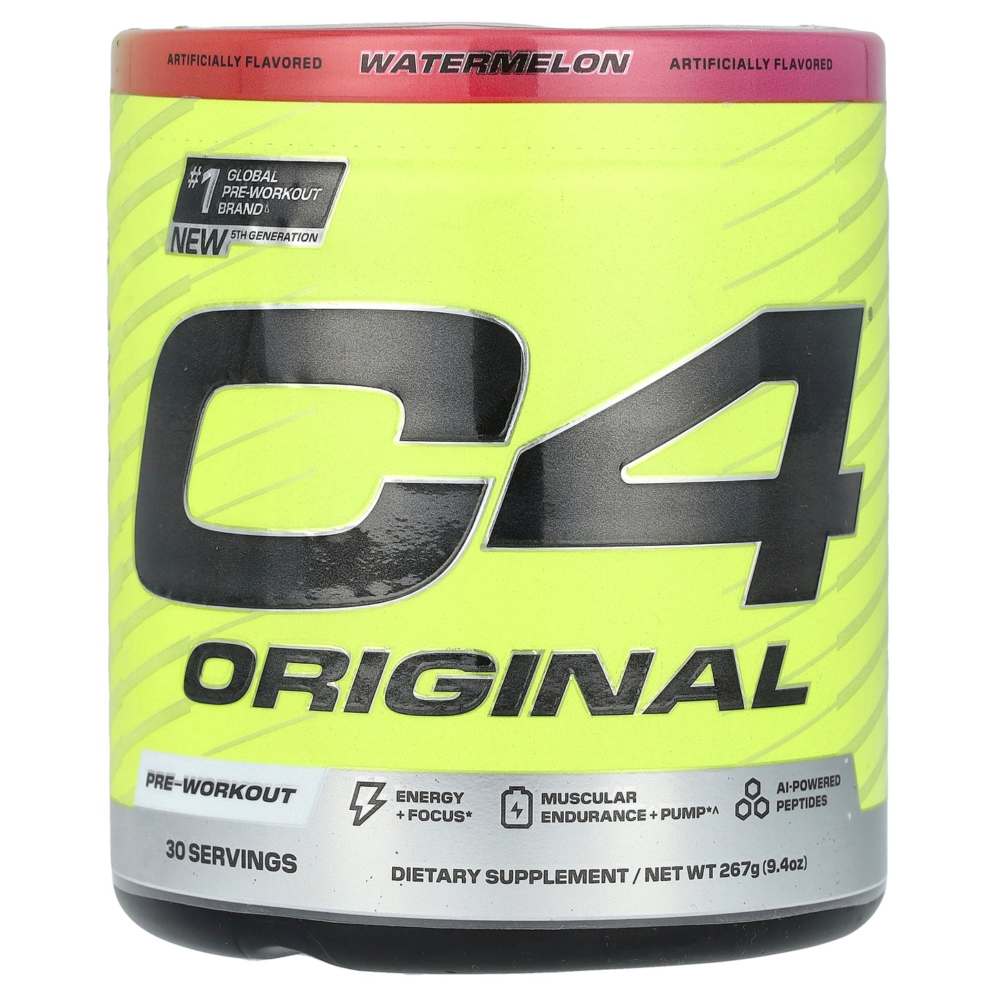 C4 / Cellucor, C4® Original, Pre-Workout, Watermelon, 9.4 oz (267 g)
