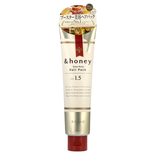 &honey, Deep Moist Hair Pack, Etoile Honey, 4.5 oz (130 g)