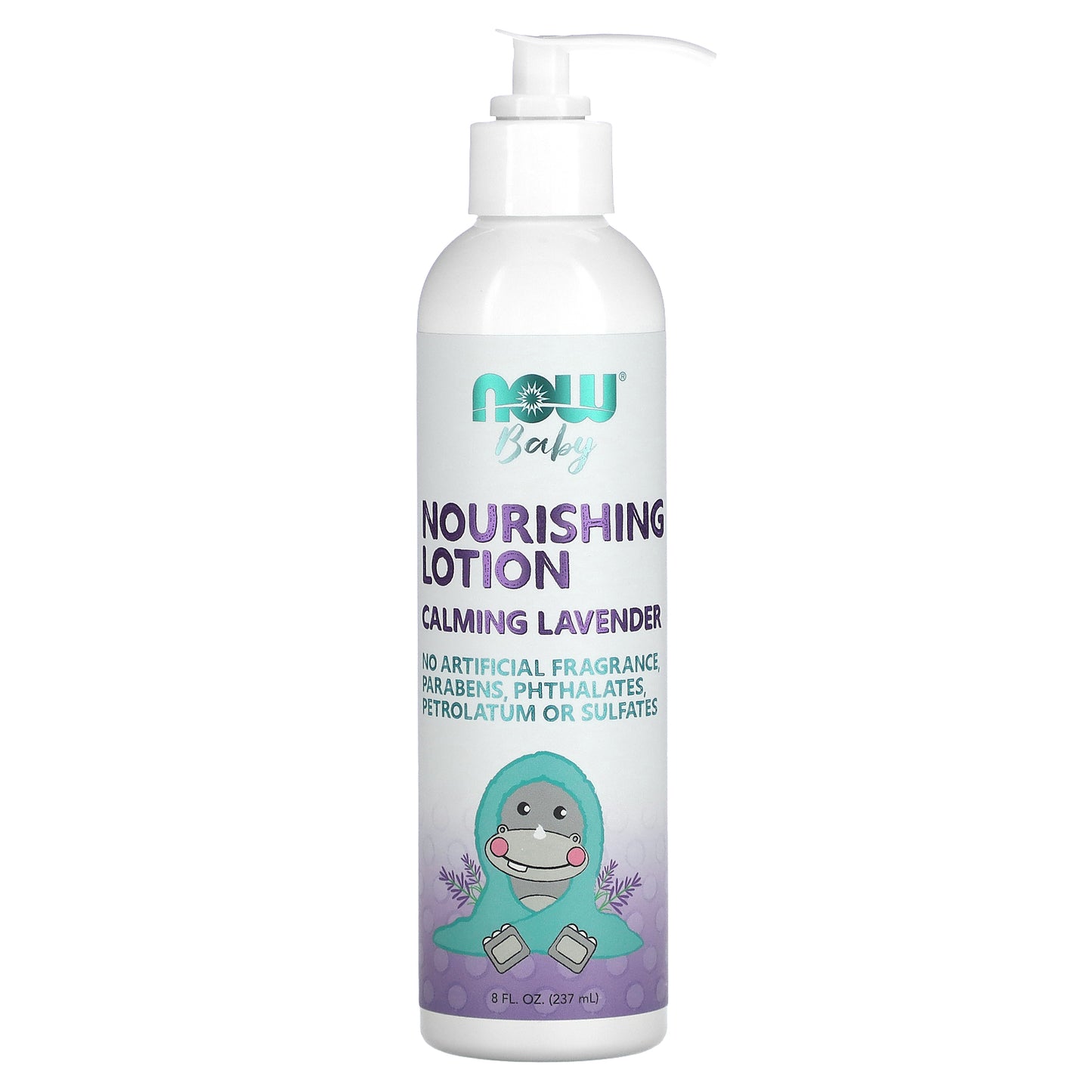 NOW Foods, Nourishing Lotion, Calming Lavender, 8 fl oz (237 ml)