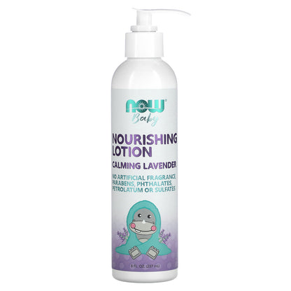 NOW Foods, Nourishing Lotion, Calming Lavender, 8 fl oz (237 ml)