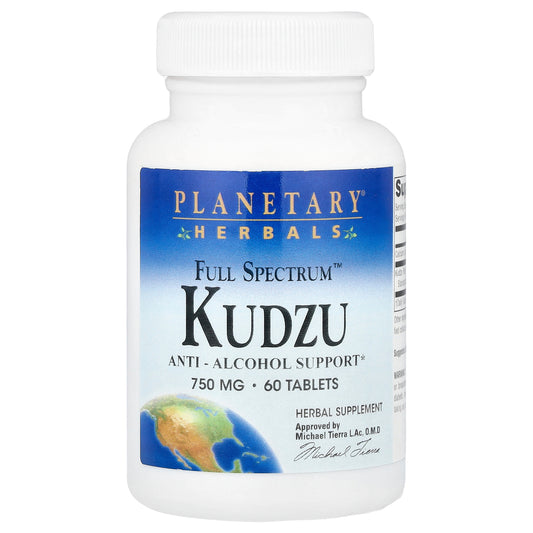 Planetary Herbals, Full Spectrum™ Kudzu, 1,500 mg, 60 Tablets (750 mg per Tablet)