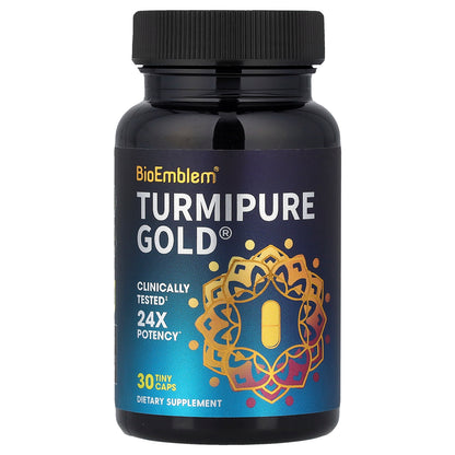 BioEmblem, Turmipure Gold®, 30 Tiny Caps (300 mg per Cap)