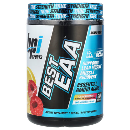 BPI Sports, Best EAA, Essential Amino Acids, Lemon Berry, 13.6 oz (387 g)