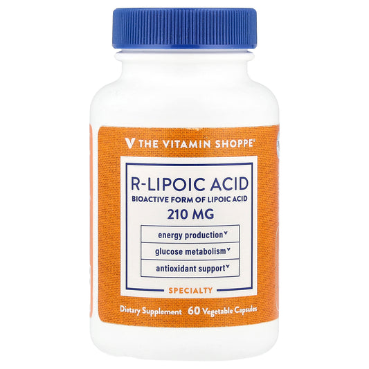 The Vitamin Shoppe, R-Lipoic Acid , 60 Vegetable Capsules