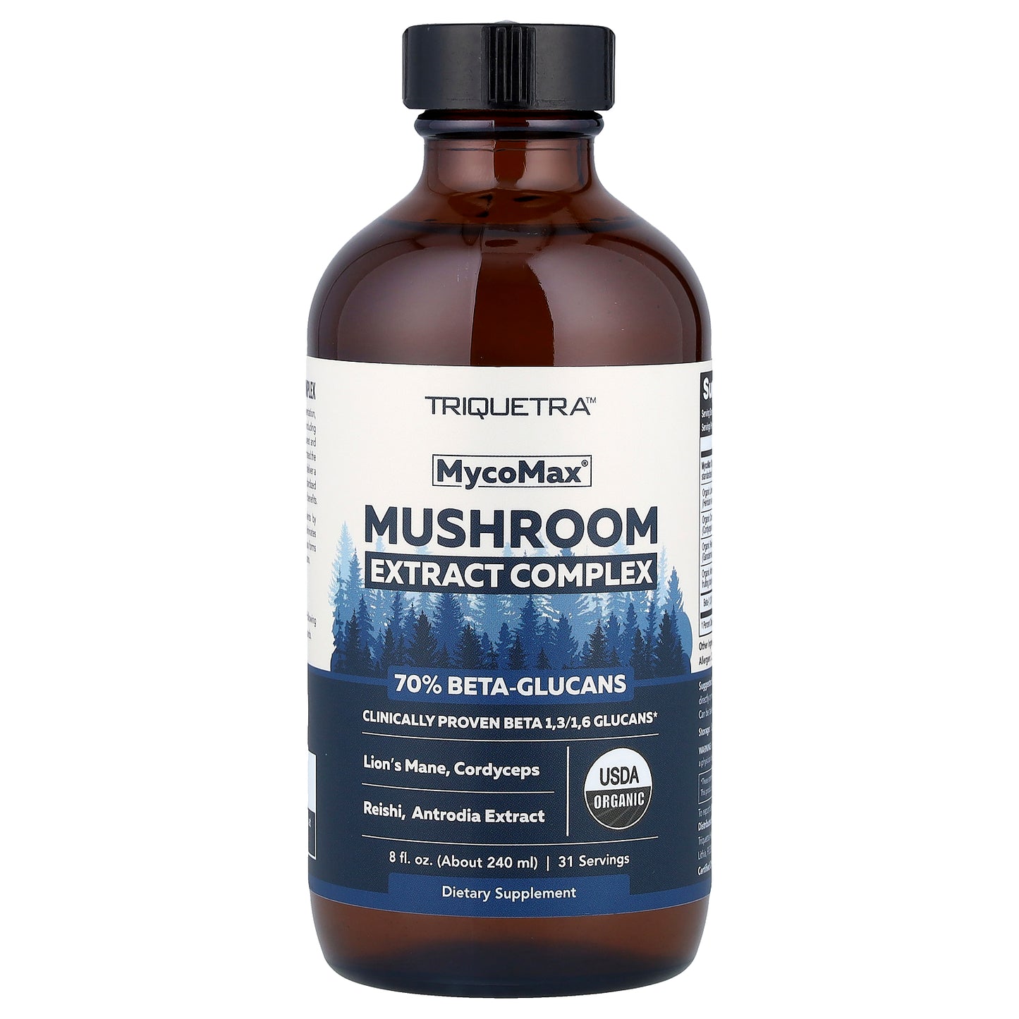 Triquetra Health, MycoMax®, Mushroom Extract Complex, 8 fl oz (240 ml)