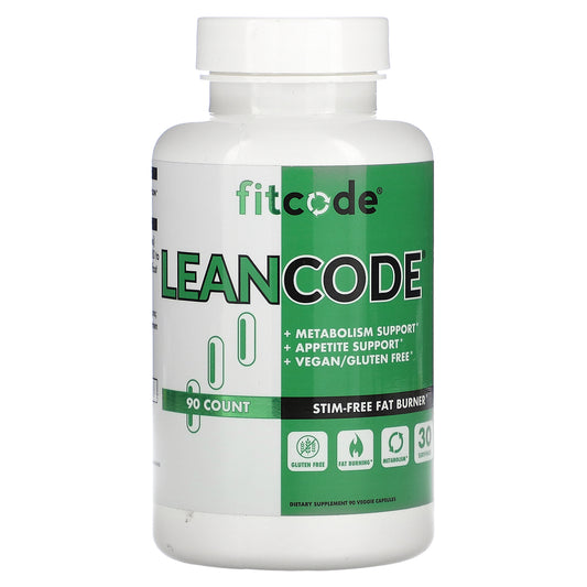 fitcode, LeanCode , 90 Veggie Capsules