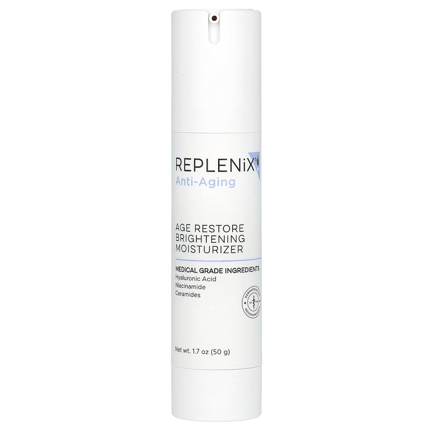 Replenix, Age Restore Brightening Moisturizer, Fragrance Free, 1.7 oz (50 g)