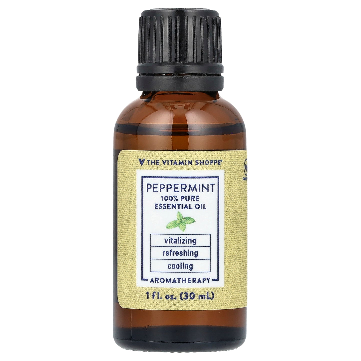 The Vitamin Shoppe, 100% Pure Essential Oil, Peppermint , 1 fl oz (30 ml)