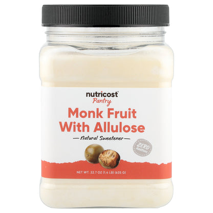 Nutricost, Pantry, Monk Fruit With Allulose, 22.7 oz (635 g)