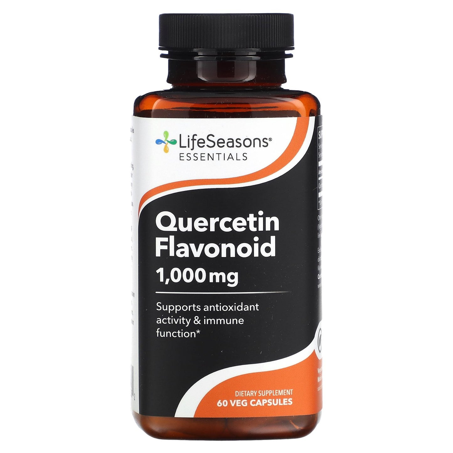 LifeSeasons, Quercetin Flavonoid, 60 Veg Capsules (500 mg per Capsule)