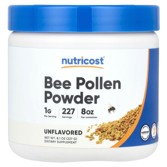 Nutricost, Bee Pollen Powder, Unflavored, 8.1 oz (227 g)