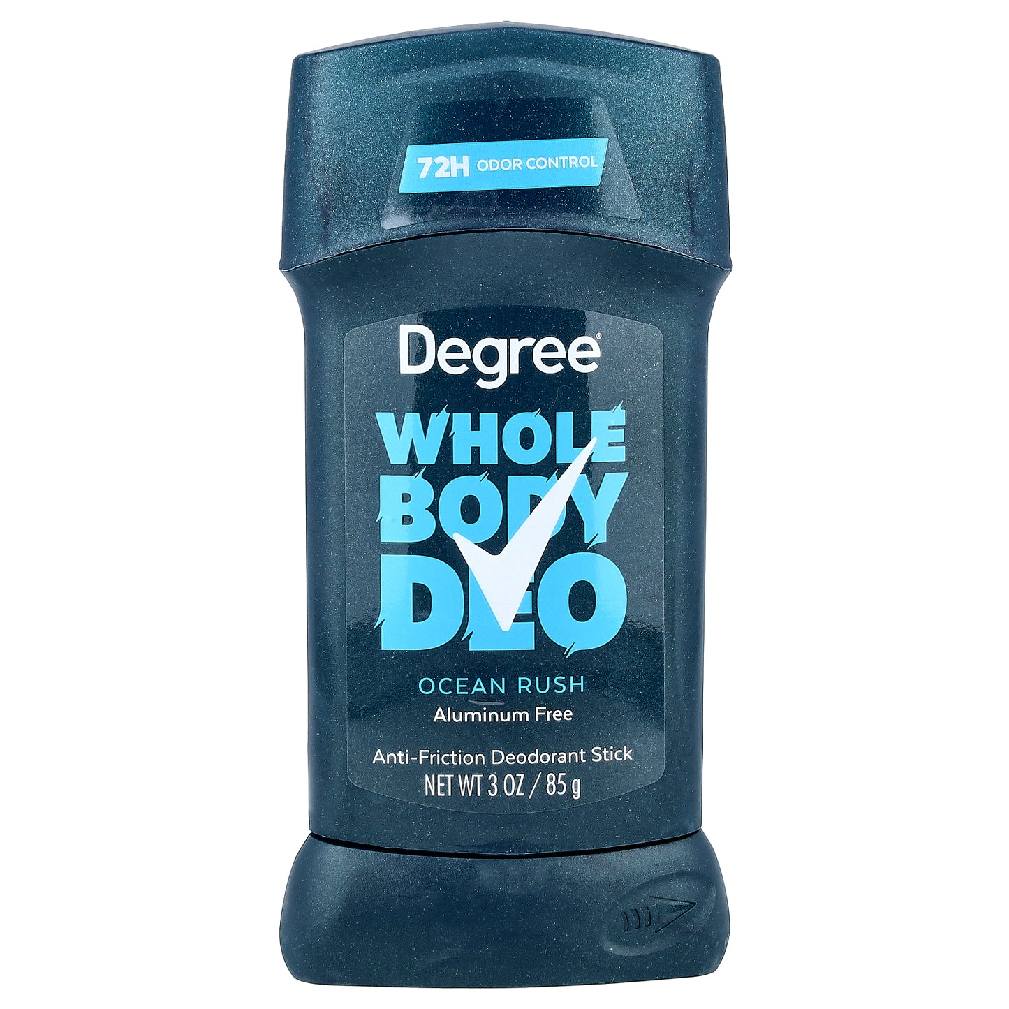 Degree, Whole Body Deo, Anti-Friction Deodorant Stick, Ocean Rush, 3 oz (85 g)