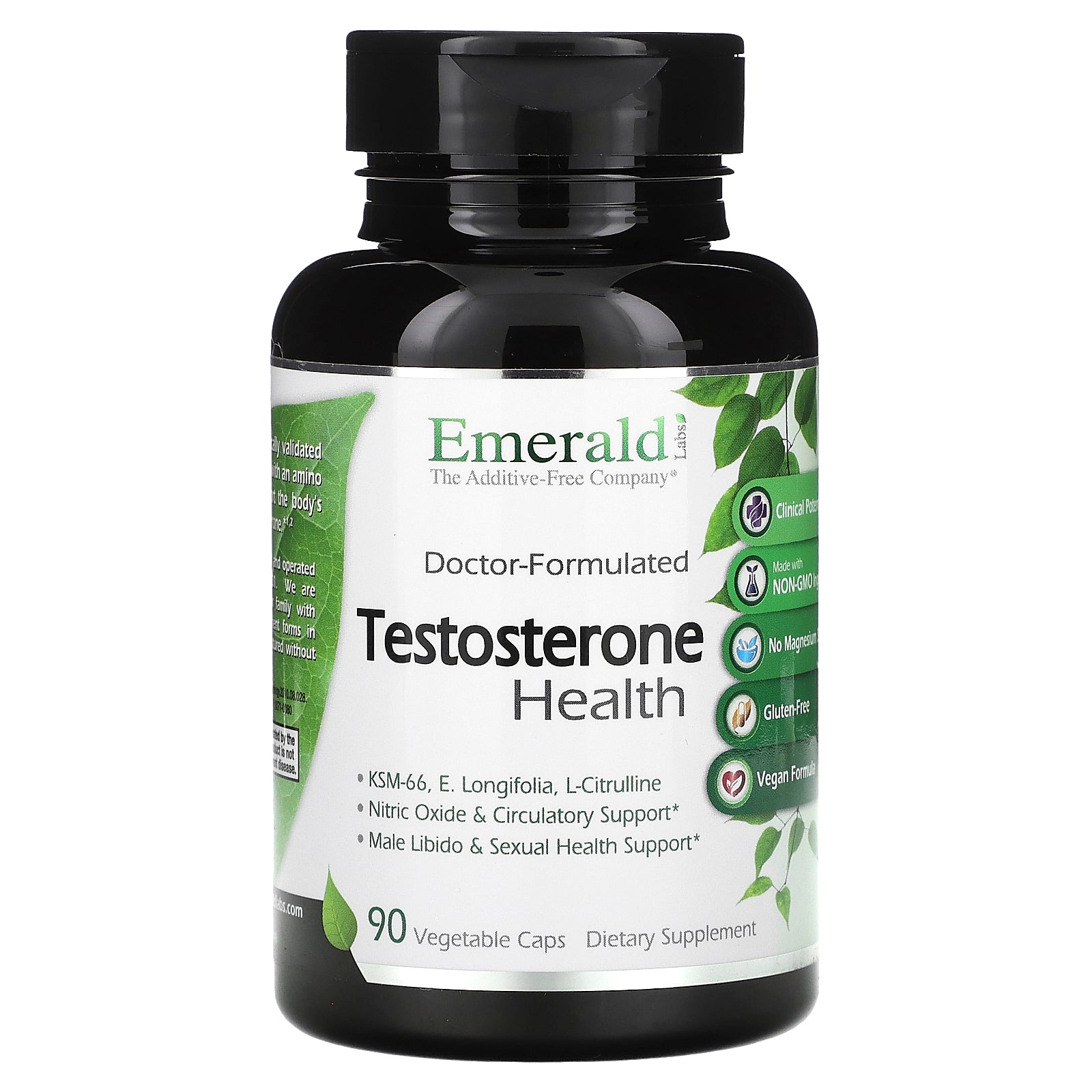 Emerald Laboratories, Testosterone Health, 90 Vegetable Caps