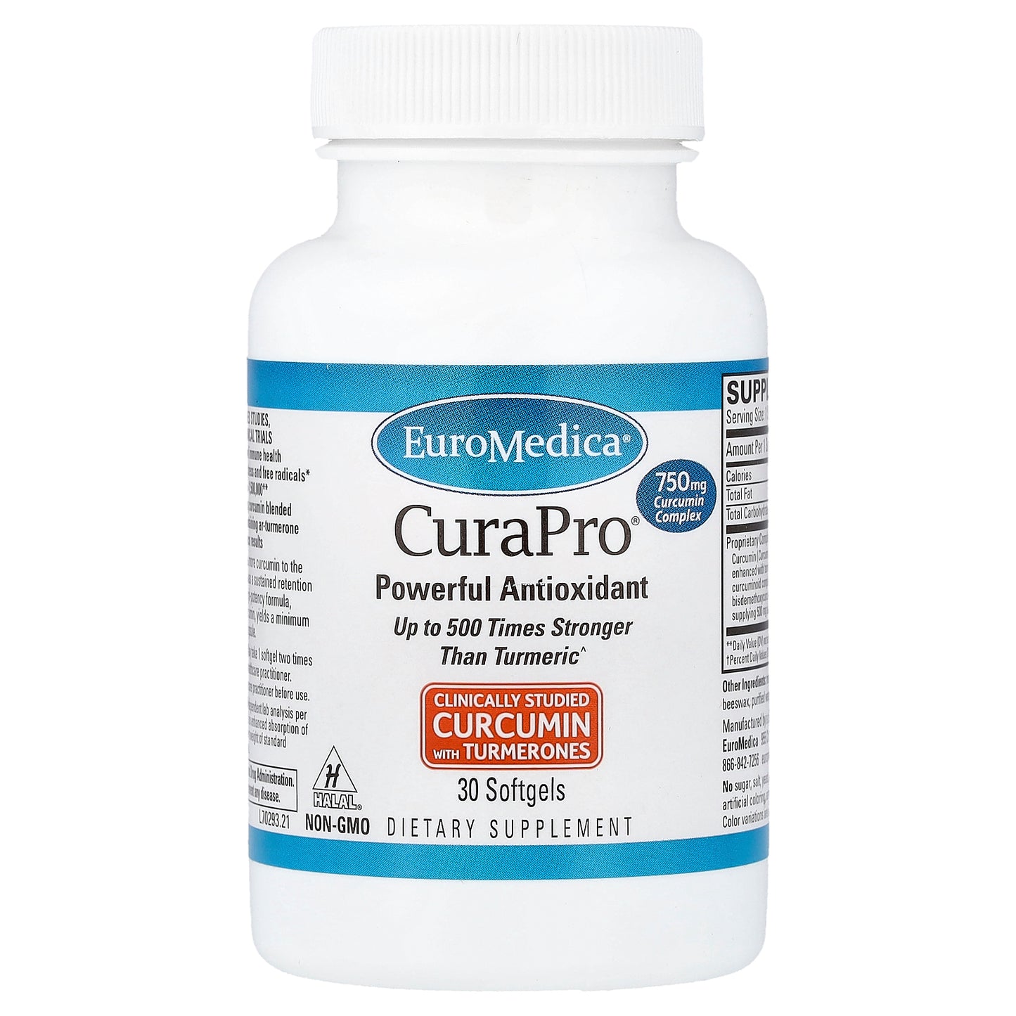EuroMedica, CuraPro®, 30 Softgels