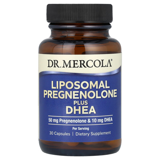 Dr. Mercola, Liposomal Pregnenolone Plus DHEA , 30 Capsules