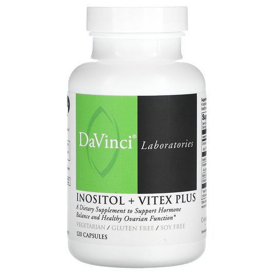 DaVinci Laboratories, Inositol + Vitex Plus , 120 Capsules