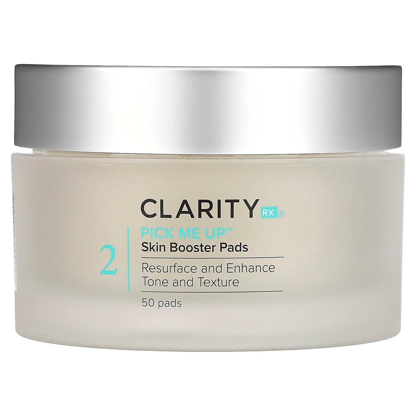 ClarityRx, Pick Me Up, Skin Booster Pads, 50 Pads