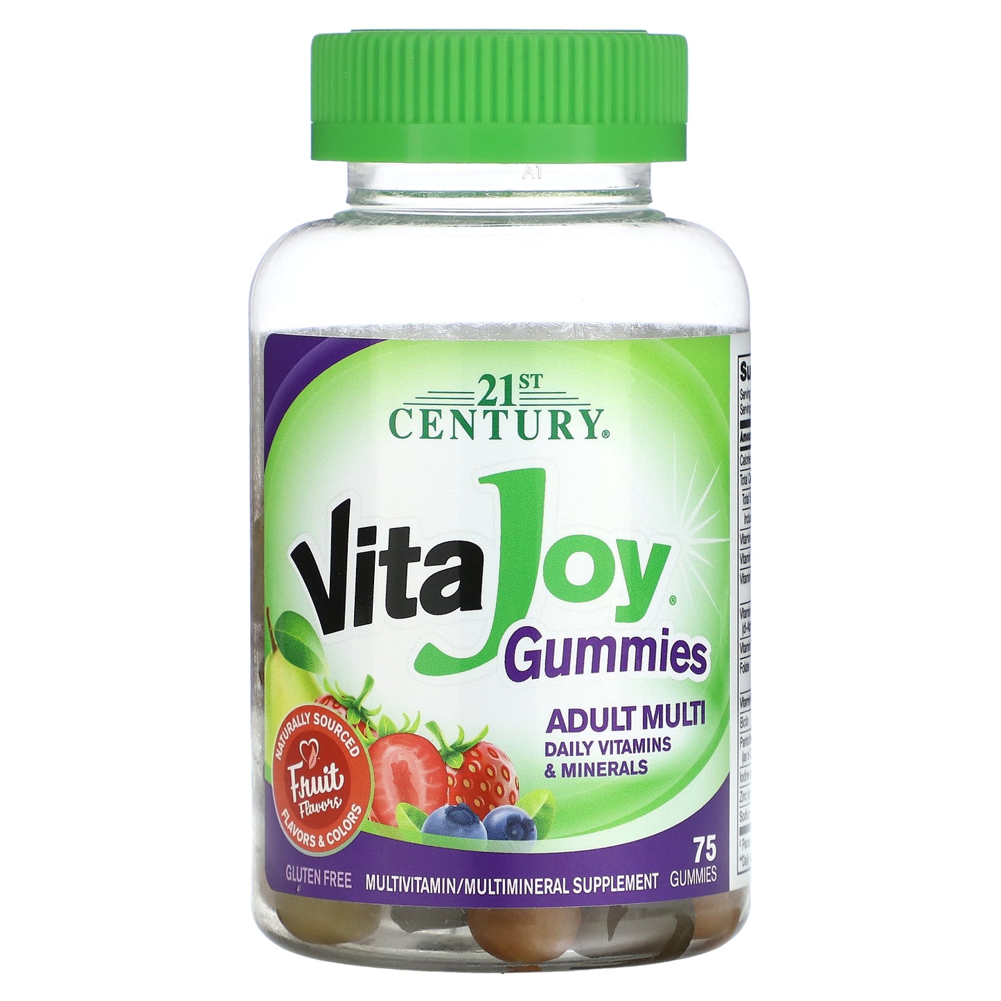 21st Century, Vita Joy Gummies, Adult Multi, Fruit, 75 Gummies