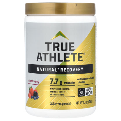 True Athlete, Natural Recovery With Coconut Water and Citrulline, Mixed Berry , 11.1 oz (316 g)