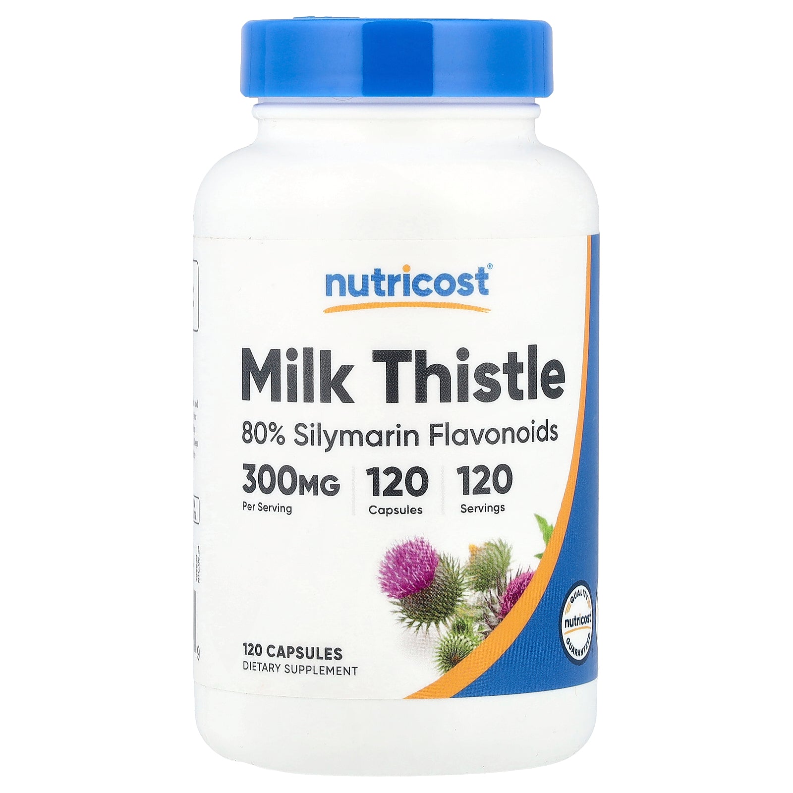 Nutricost, Milk Thistle, 300 mg, 120 Capsules