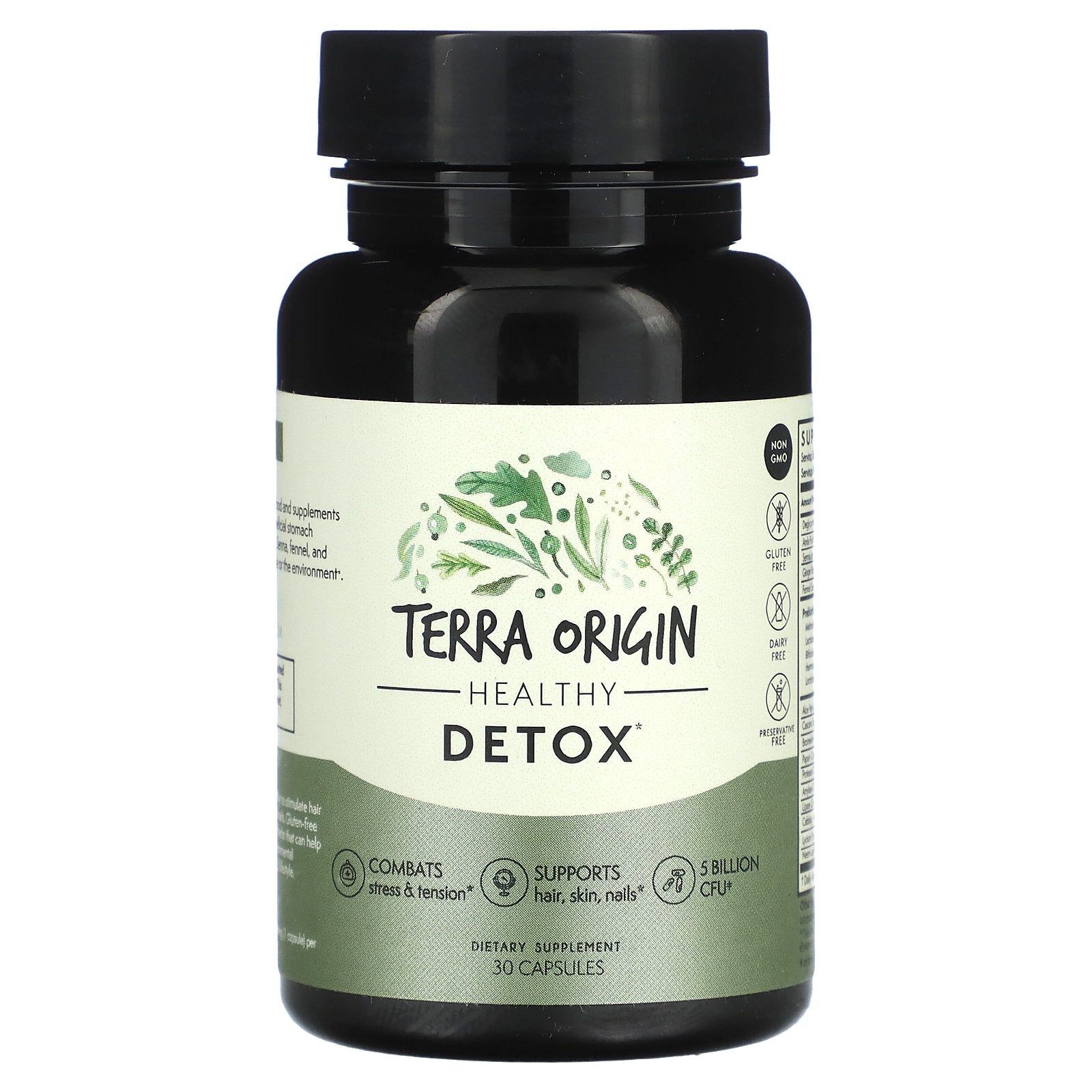 Terra Origin, Healthy Detox, 30 Capsules