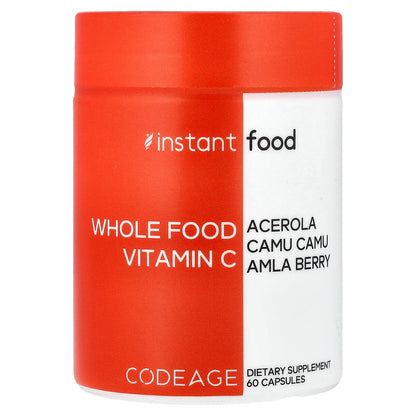 Codeage, Whole Food Vitamin C, 60 Capsules