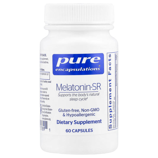 Pure Encapsulations, Melatonin-SR, 3 mg, 60 Capsules