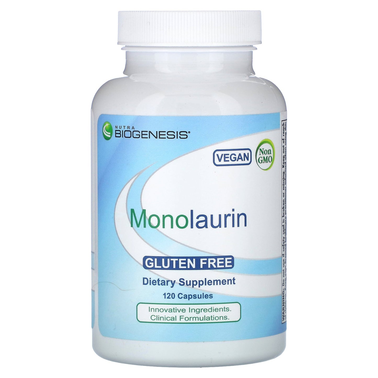 Nutra BioGenesis, Monolaurin, 120 Capsules