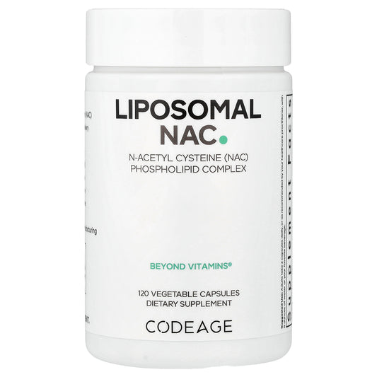 Codeage, Liposomal NAC, 120 Vegetable Capsules (450 mg per Capsule)