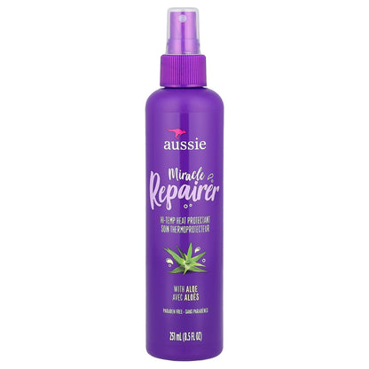 Aussie, Miracle Repair, Hi-Temp Heat Protectant with Aloe, 8.5 fl oz (251 ml)