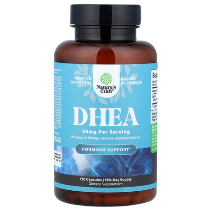 Nature's Craft, DHEA, 50 mg, 120 Capsules