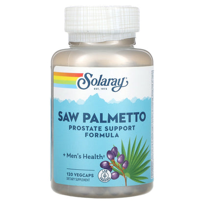 Solaray, Saw Palmetto, 120 VegCaps