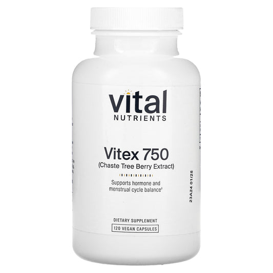 Vital Nutrients, Vitex 750, 750 mg, 120 Vegan Capsules