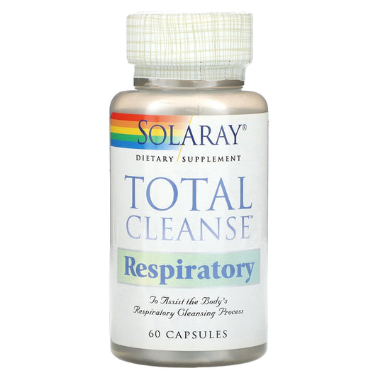 Solaray, Total Clean, Respiratory, 60 Capsules