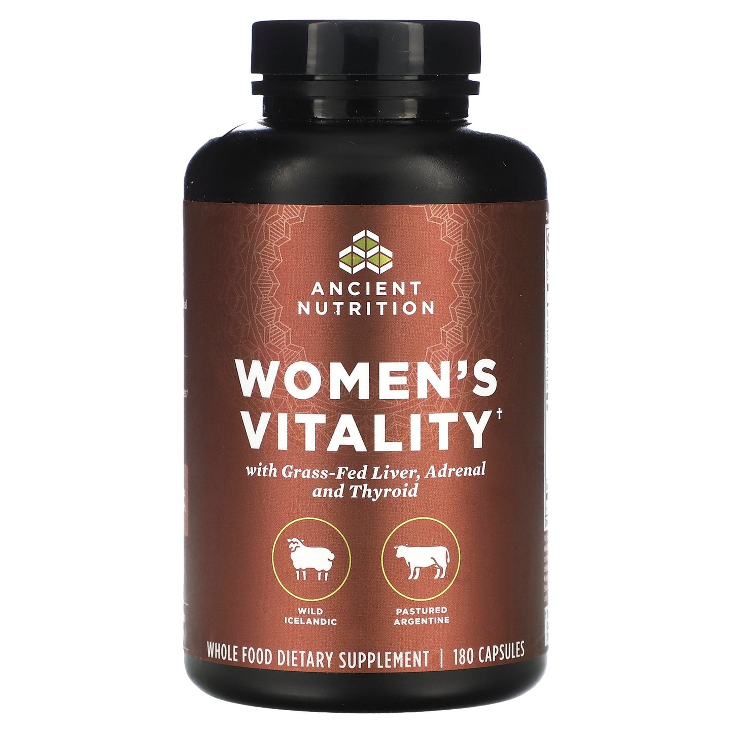 Ancient Nutrition, Women's Vitality, 180 Capsules