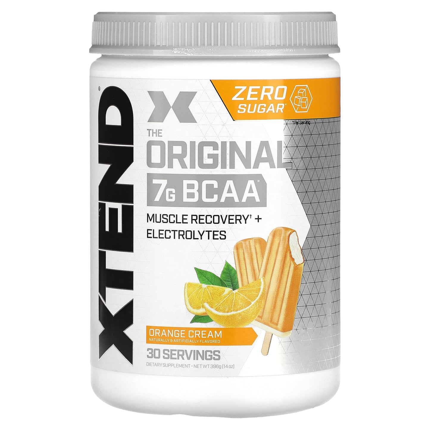 XTEND, The Original 7G BCAA, Orange Cream, 14 oz (396 g)