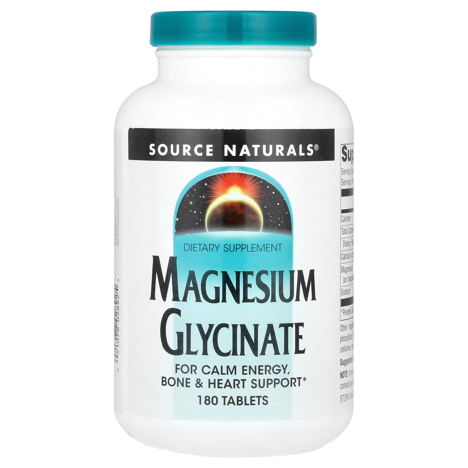 Source Naturals, Magnesium Glycinate , 180 Tablets