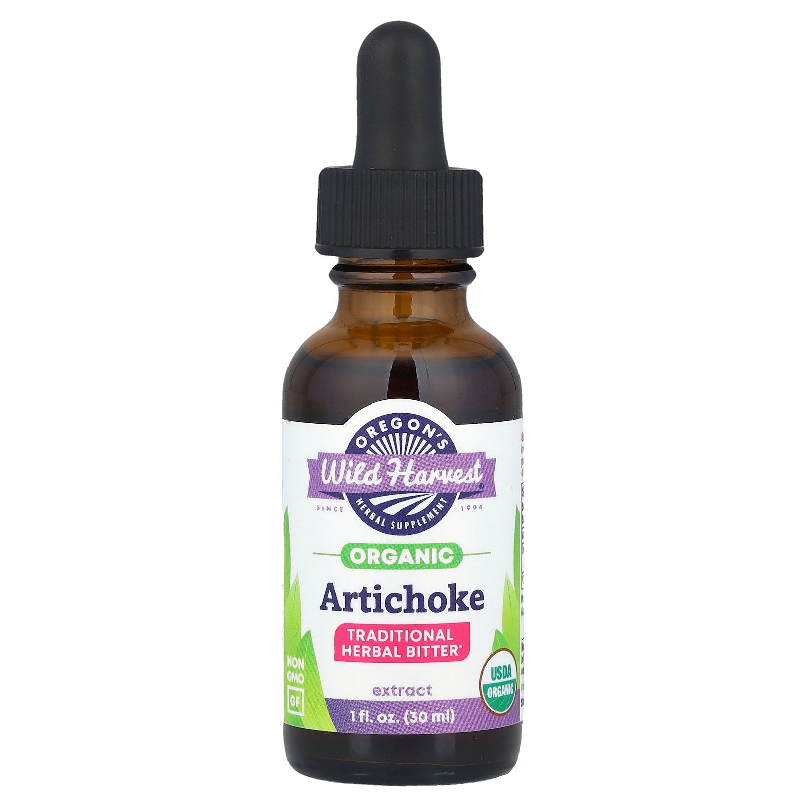 Oregon's Wild Harvest, Organic Artichoke Extract, 1 fl oz (30 ml)