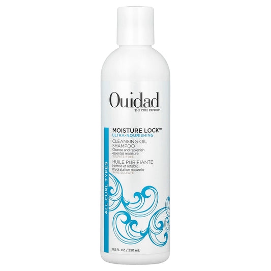 Ouidad, Moisture Lock™, Cleansing Oil Shampoo, All Curl Types, 8.5 fl oz (250 ml)