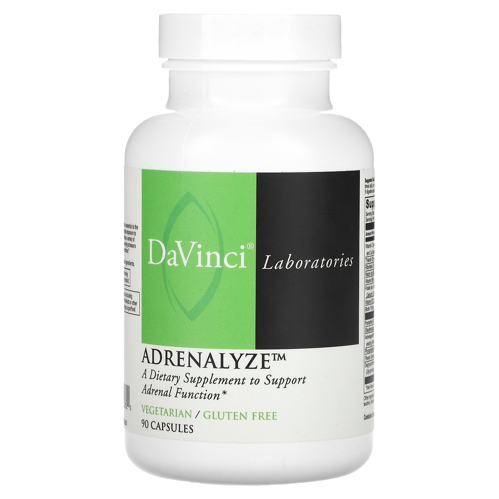 DaVinci Laboratories, Adrenalyze, 90 Capsules
