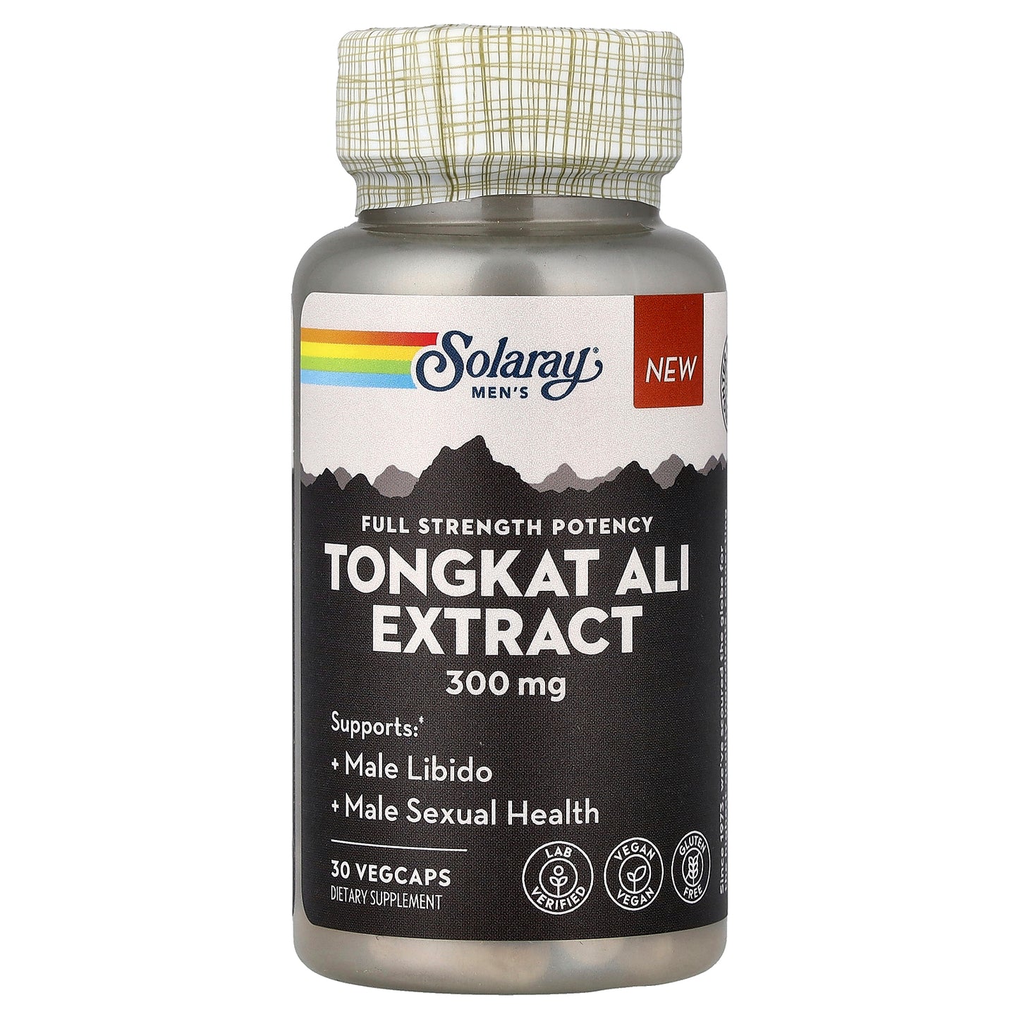 Solaray, Men's Tongkat Ali Extract, 300 mg, 30 VegCaps