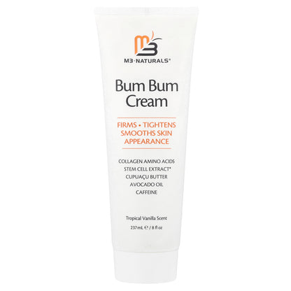 M3, Bum Bum Cream, Tropical Vanilla, 8 fl oz (237 ml)