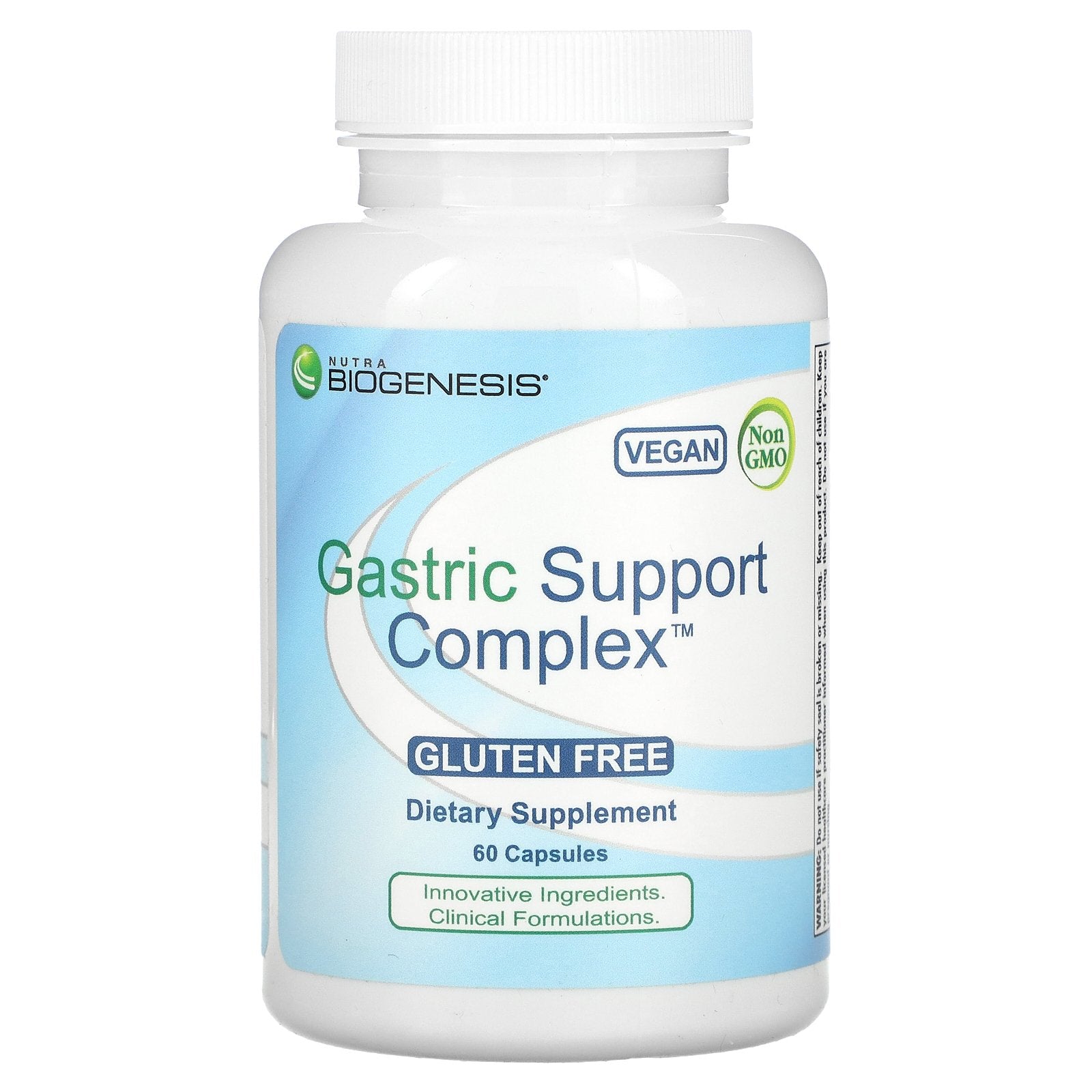 Nutra BioGenesis, Gastric Support Complex, 60 Capsules