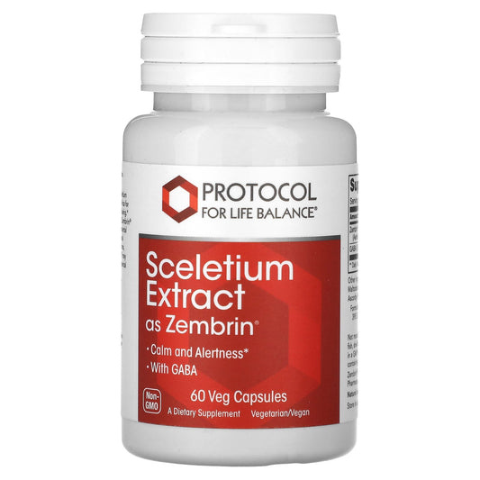 Protocol for Life Balance, Sceletium Extract, 60 Veg Capsules