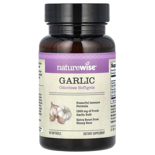 NatureWise, Garlic, 1,500 mg, 60 Softgels