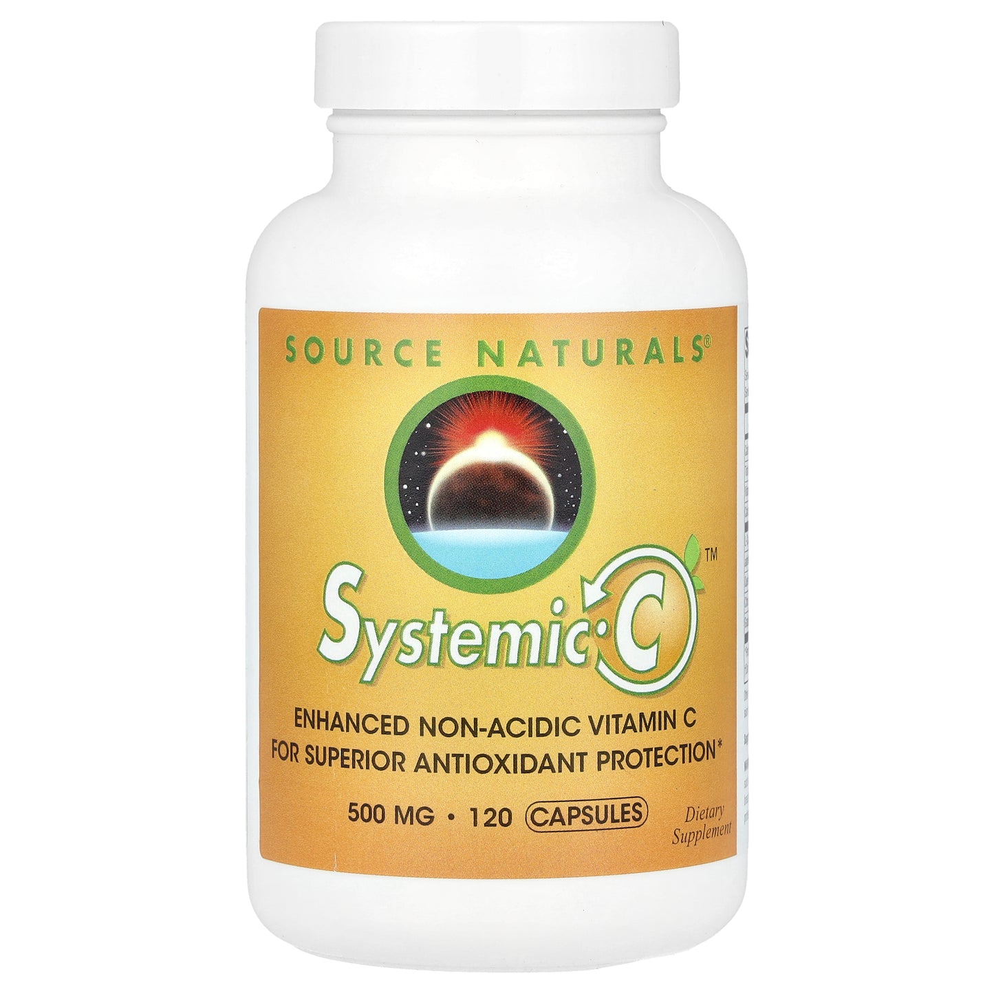 Source Naturals, Systemic C™, 120 Capsules (500 mg per Capsule)