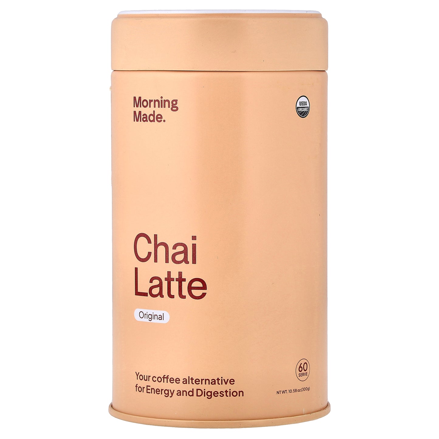 Morning Made Inc, Chai Latte, Original, 10.58 oz (300 g)